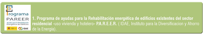 Subvenciones Rehabilitación